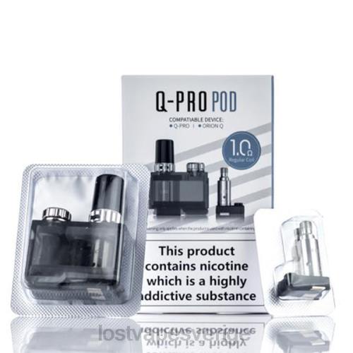 Lost Vape Contact Sverige - Lost Vape Orion q-pro podset | 1 pod + 2 spolar FFV2405 1.ohm spolar