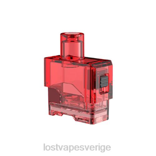 Lost Vape Contact Sverige - Lost Vape Orion konst tomma ersättningshylsor | 2,5 ml FFV2315 röd klar