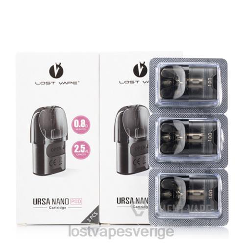 Lost Vape Review Sverige - Lost Vape URSA ersättning pods | 2,5 ml (3-pack) FFV2128 rosa 1.ohm