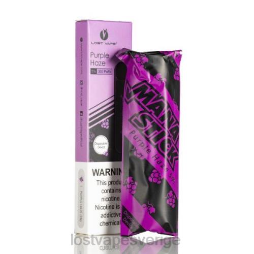 Lost Vape Wholesale - Lost Vape Mana engångssticka | 300 bloss | 1,2 ml FFV2527 lila dis 5%