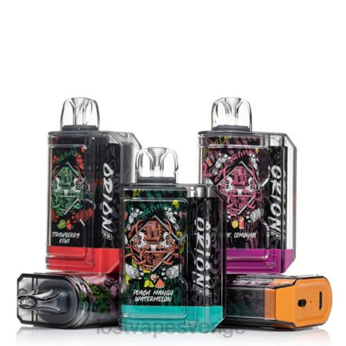 Lost Vape Contact Sverige - Lost Vape Orion engångsbar | 7500 puff | 18ml | 50 mg FFV275 blåbärsrosa mynta