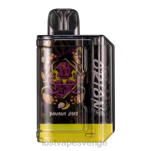 Lost Vape Flavors Sverige - Lost Vape Orion engångsbar | 7500 puff | 18ml | 50 mg FFV256 banankaka