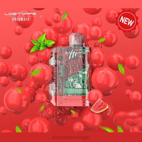 Lost Vape Price - Lost Vape Orion engångsbar | 7500 puff | 18ml | 50 mg FFV290 melon mynta