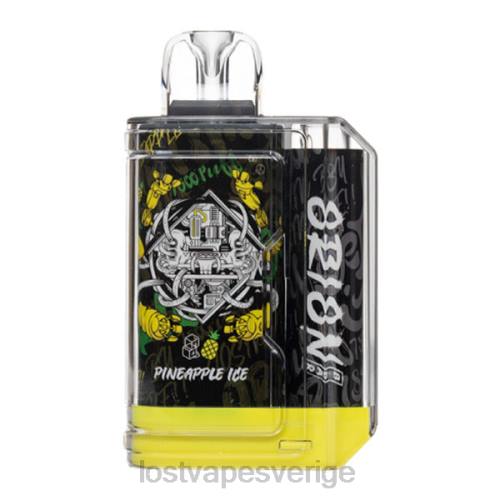 Lost Vape Stockholm - Lost Vape Orion engångsbar | 7500 puff | 18ml | 50 mg FFV262 ananas is