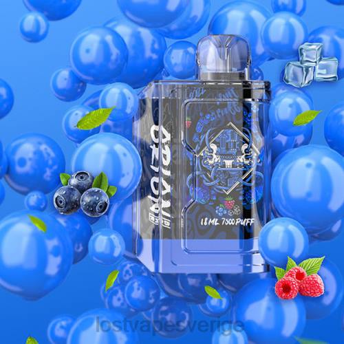 Lost Vape Stockholm - Lost Vape Orion engångsbar | 7500 puff | 18ml | 50 mg FFV282 blå razz is