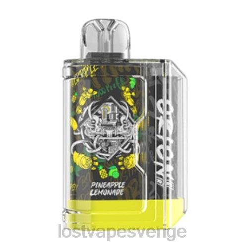 Lost Vape Sverige - Lost Vape Orion engångsbar | 7500 puff | 18ml | 50 mg FFV251 ananas lemonad