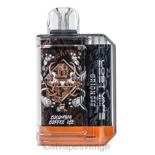 Lost Vape Wholesale - Lost Vape Orion engångsbar | 7500 puff | 18ml | 50 mg FFV287 columbia kaffe is