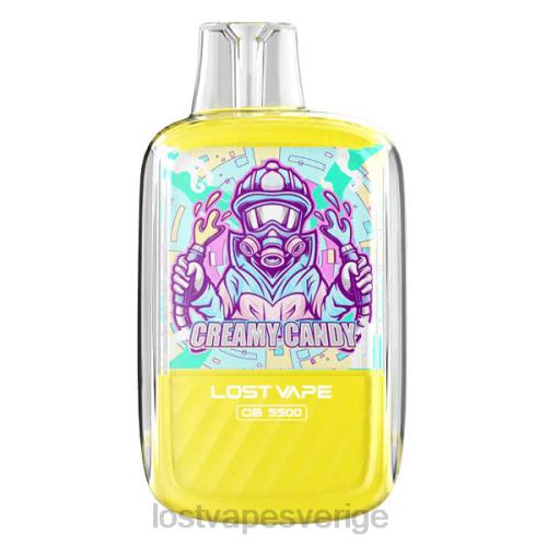 Lost Vape Price - Lost Vape Orion ob5500 5500 puffar 14ml 50mg engångs FFV2100 krämigt godis