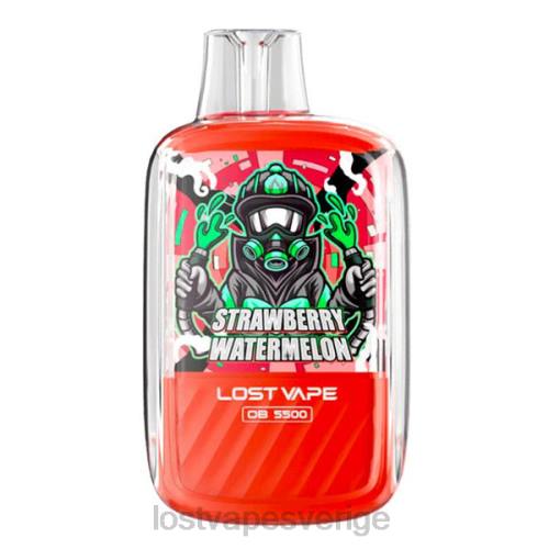 Lost Vape Wholesale - Lost Vape Orion ob5500 5500 puffar 14ml 50mg engångs FFV2107 jordgubbsvattenmelon
