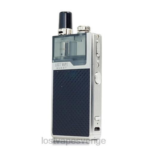 Lost Vape Review Sverige - Lost Vape Quest orion q pod enhet komplett kit FFV2468 silver/svart väv