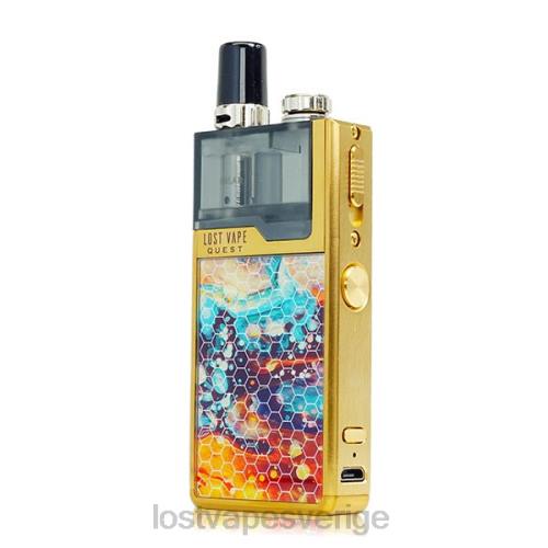 Lost Vape Sverige - Lost Vape Quest orion q pod enhet komplett kit FFV2471 guld/bländande