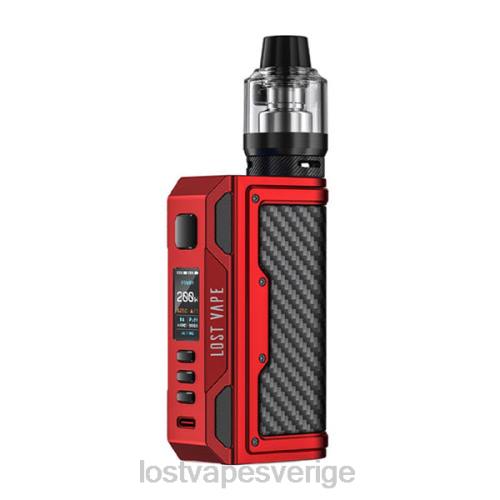 Lost Vape Near Me - Lost Vape Thelema quest 200w kit FFV2139 matt röd/kolfiber