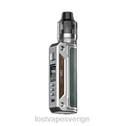 Lost Vape Pods Near Me - Lost Vape Thelema solo 100w kit FFV213 ss/mineralgrönt