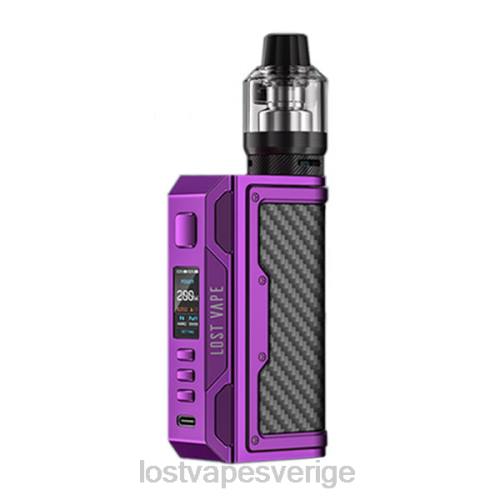 Lost Vape Wholesale - Lost Vape Thelema quest 200w kit FFV2147 lila/kolfiber