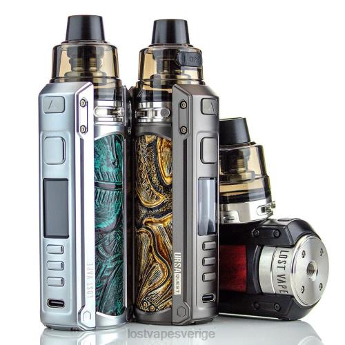 Lost Vape Price - Lost Vape URSA Quest multi kit | 100w FFV2190 svart/ukiranskt läder