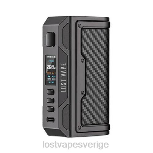 Lost Vape Contact Sverige - Lost Vape Thelema quest 200w mod FFV2175 gunmetall/kolfiber