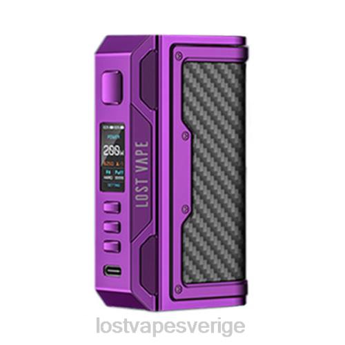 Lost Vape Flavors Sverige - Lost Vape Thelema quest 200w mod FFV2186 lila/kolfiber