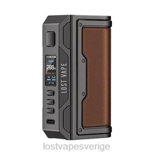 Lost Vape Stockholm - Lost Vape Thelema quest 200w mod FFV2182 gunmetall/läder
