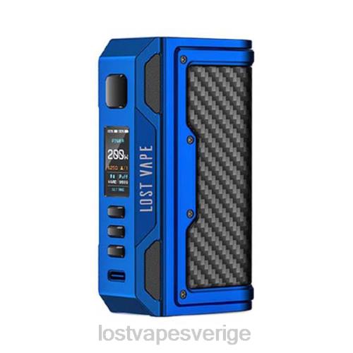 Lost Vape Wholesale - Lost Vape Thelema quest 200w mod FFV2177 matt blå/kolfiber