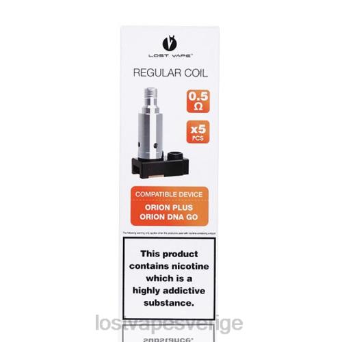 Lost Vape Flavors Sverige - Lost Vape Orion plus dna-ersättningsspolar (5-pack) FFV236 0,25 ohm
