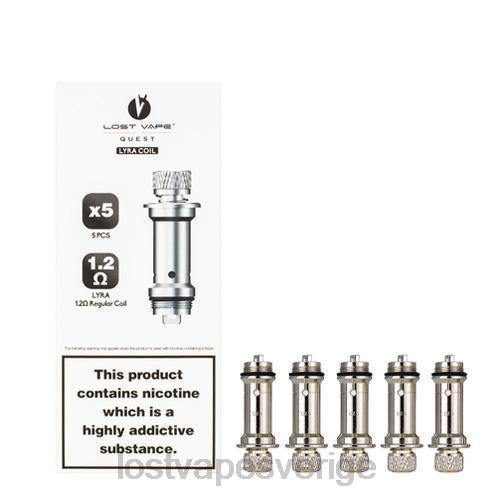 Lost Vape Stockholm - Lost Vape Lyra ersättningsspolar (5-pack) FFV2432 vanlig spole 1,2ohm