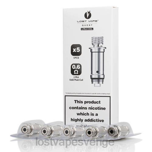 Lost Vape Sverige - Lost Vape Lyra ersättningsspolar (5-pack) FFV2391 mesh spole 0,6ohm
